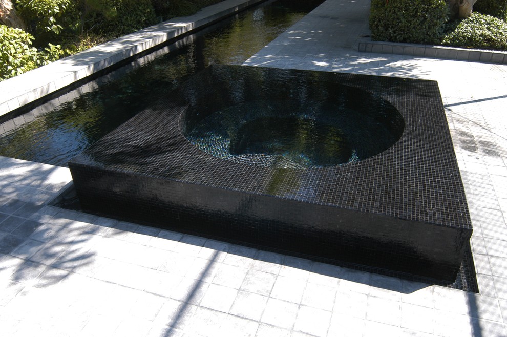 Inredning av en klassisk pool