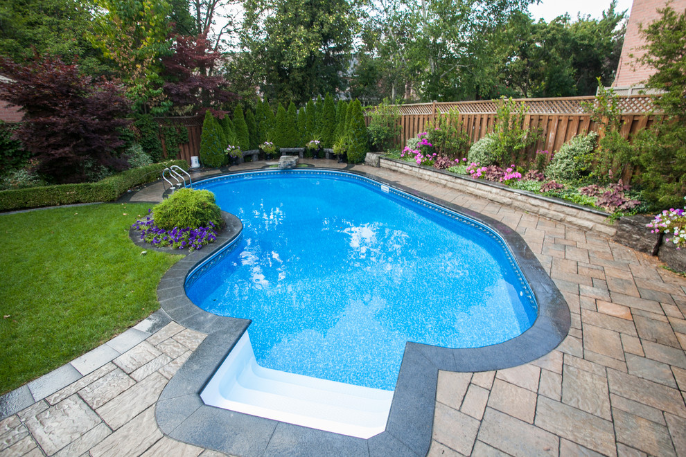 Pool Restoration - Traditional - Pool - Toronto - by Hogan Landscaping ...