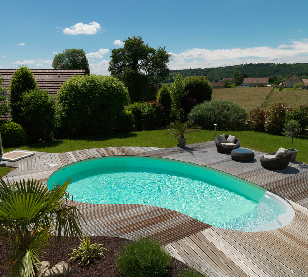 Elegantes Verblãƒâ¼ffende Idee Pool Selber Bauen Bild