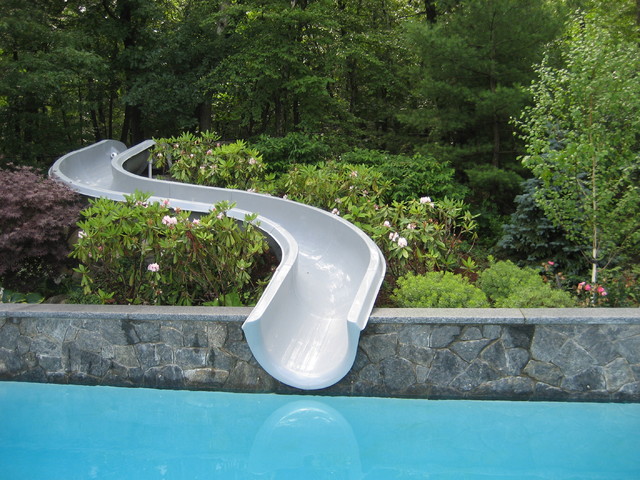 refinish concrete pool slide