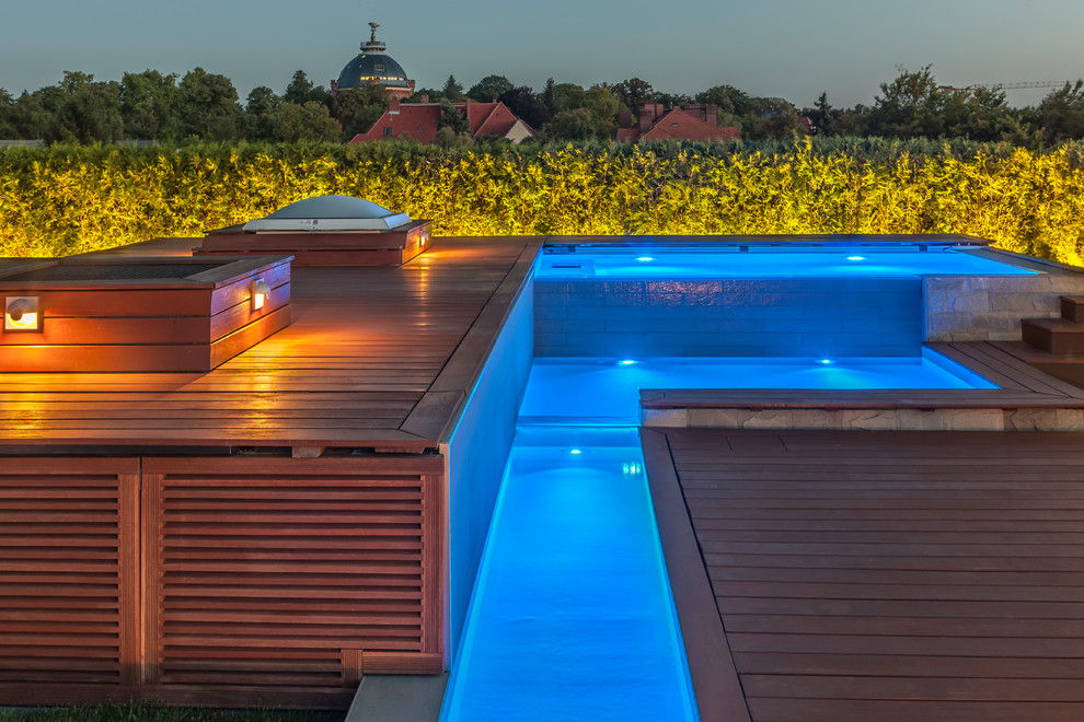 Poolanlage auf dem Dach - Pool - Berlin - by KÜHNE Pool & Wellness AG ...