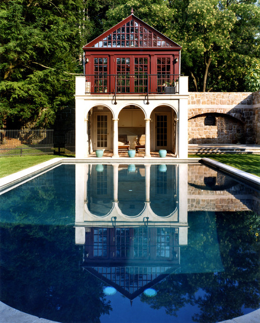 Poolhouse for Private Residence, Dobbs Ferry, NY Traditional Pool