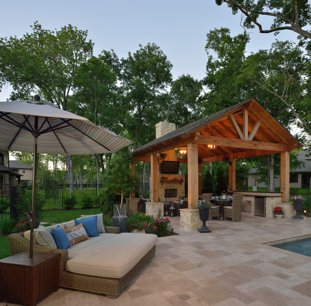 Pools and Patios - Traditional - Patio - Dallas - by Stone Avenue ...