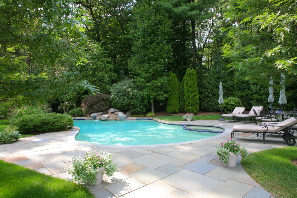 Pools and Spas Traditional Pool Boston by The MacDowell Company
