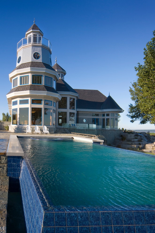 Pools Traditional Pool Detroit by DesRosiers Architects Houzz