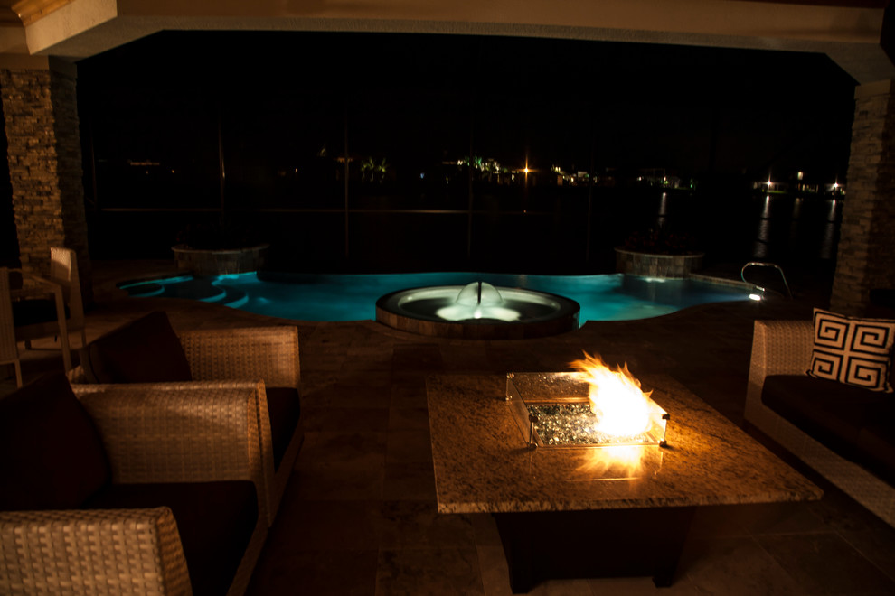 Pools, Patios & Porches Mediterranean Pool Orlando by