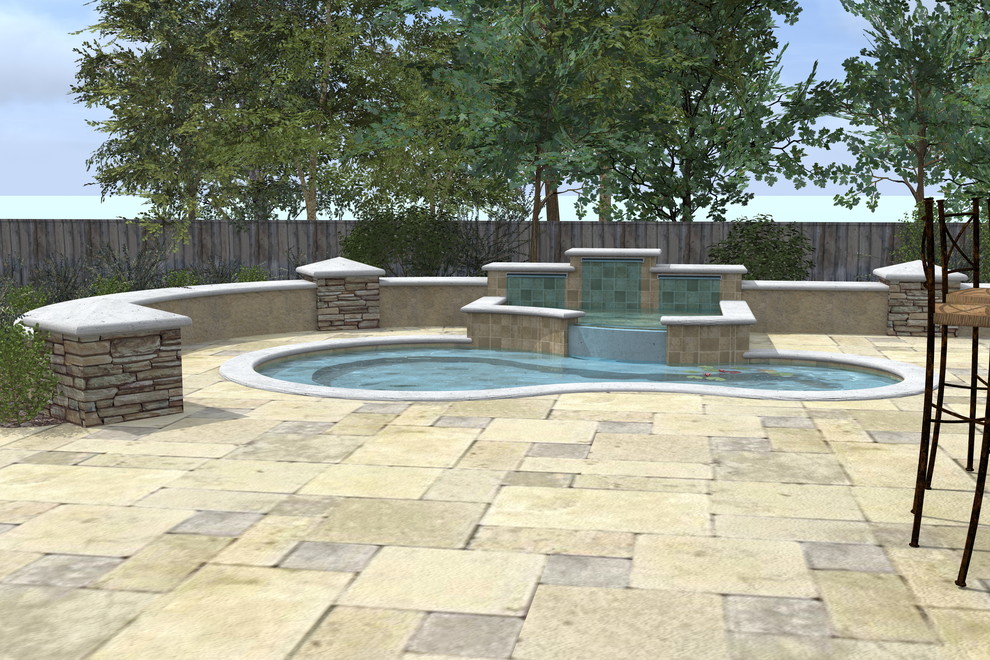 Example of a pool design in San Francisco