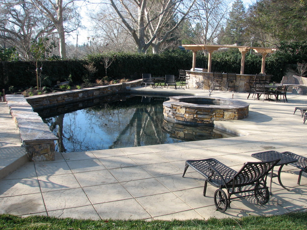 Example of a pool design in San Francisco