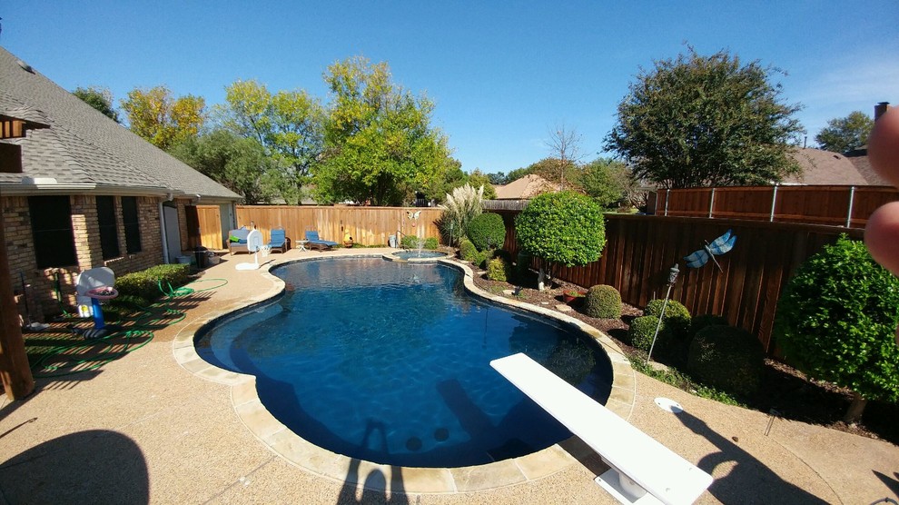 Portfolio Traditional Pool Dallas by ASP America's Swimming