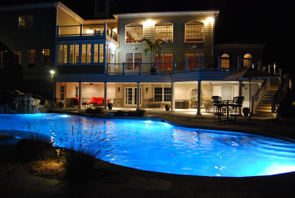 Purcellville Oasis Traditional Pool DC Metro by Outdoor Spaces Houzz