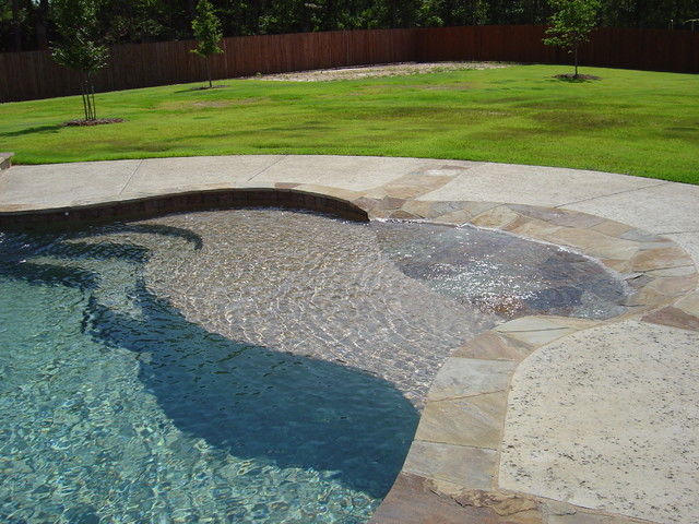 Radius Pools - Tropical - Pool - Dallas - by Preferred Pools Inc ...