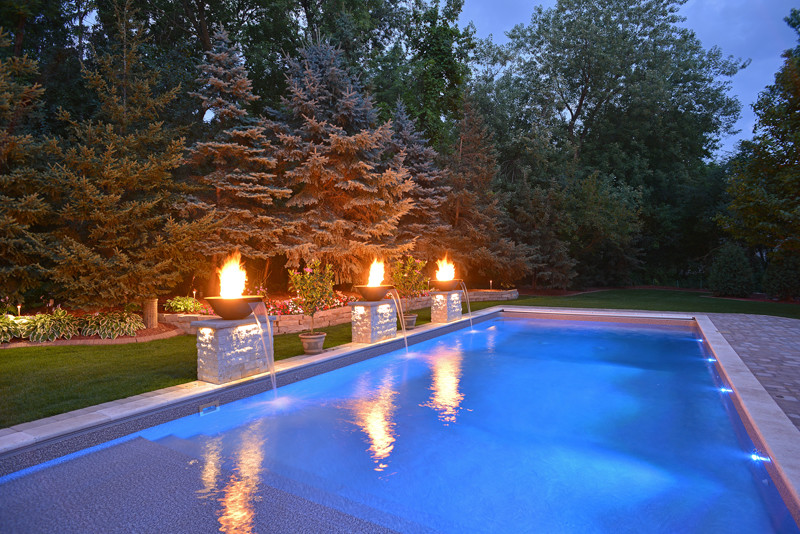 Inspiration for a timeless pool remodel in Minneapolis