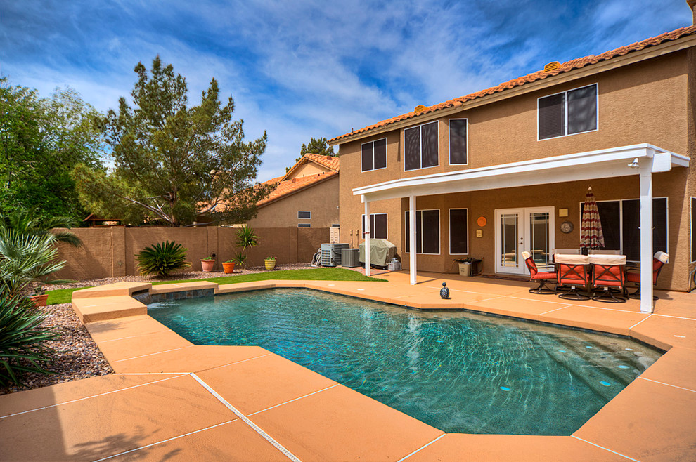 Redfield remodel and sale Traditional Pool Phoenix by ReMax