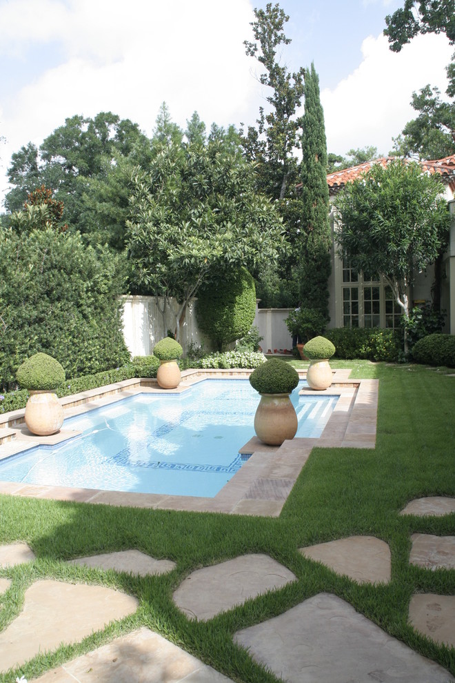Example of a pool design in Houston