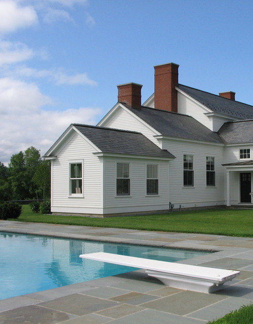 Residence in Williamstown, MA Traditional Pool Boston by Burr