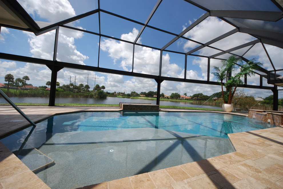 Residential Pool Enclosure - Contemporary - Pool - Miami - by Coastal ...