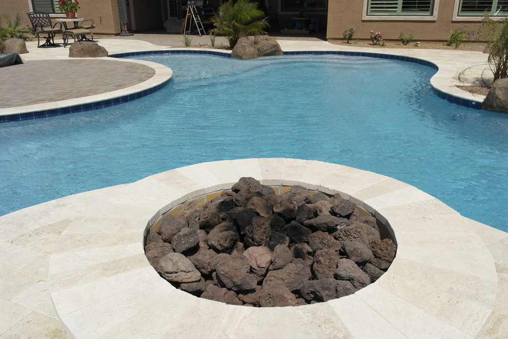 Inspiration for a timeless pool remodel in Phoenix