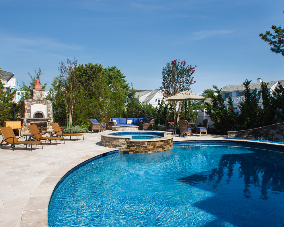 resort style pool