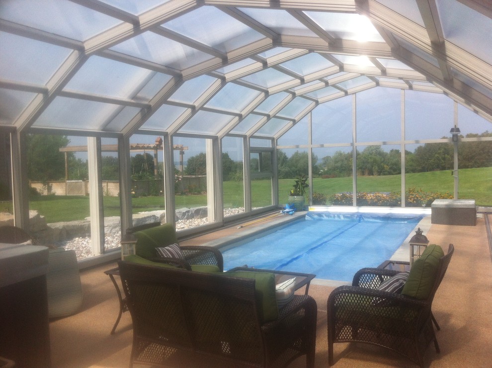 Retractable Pool Enclosures Open With A Push Of A Button Retractable Pool Enclosures Open With A Push Of A Button