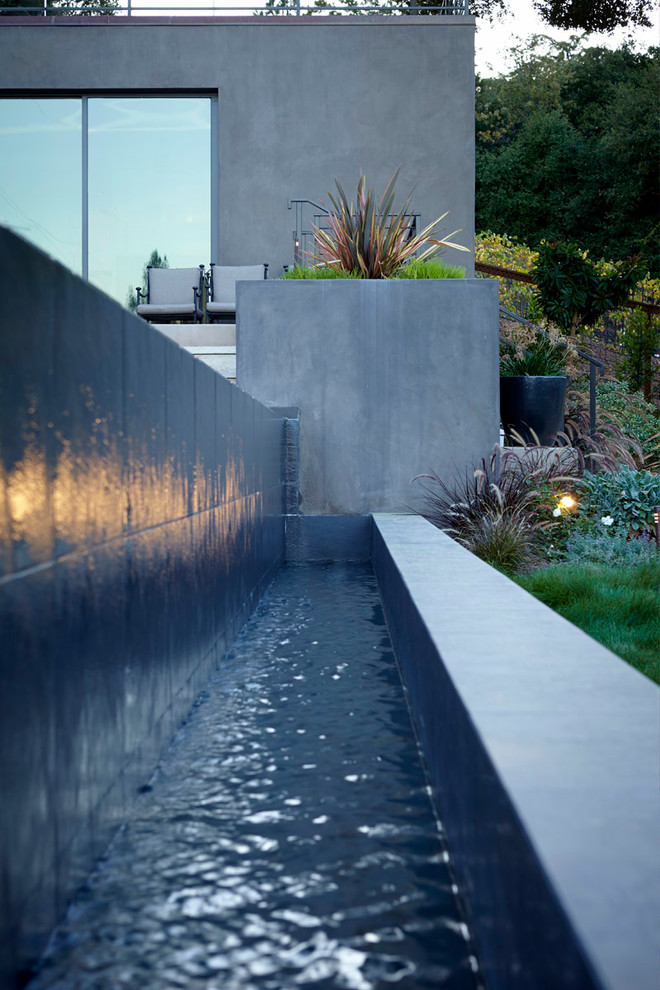 Ridgecrest Contemporary Pool San Francisco by Pamela Pennington