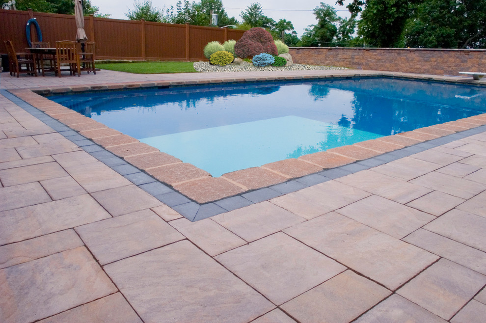 Inspiration for a timeless pool remodel in Newark
