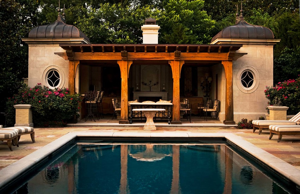 Example of a tuscan pool design in Nashville