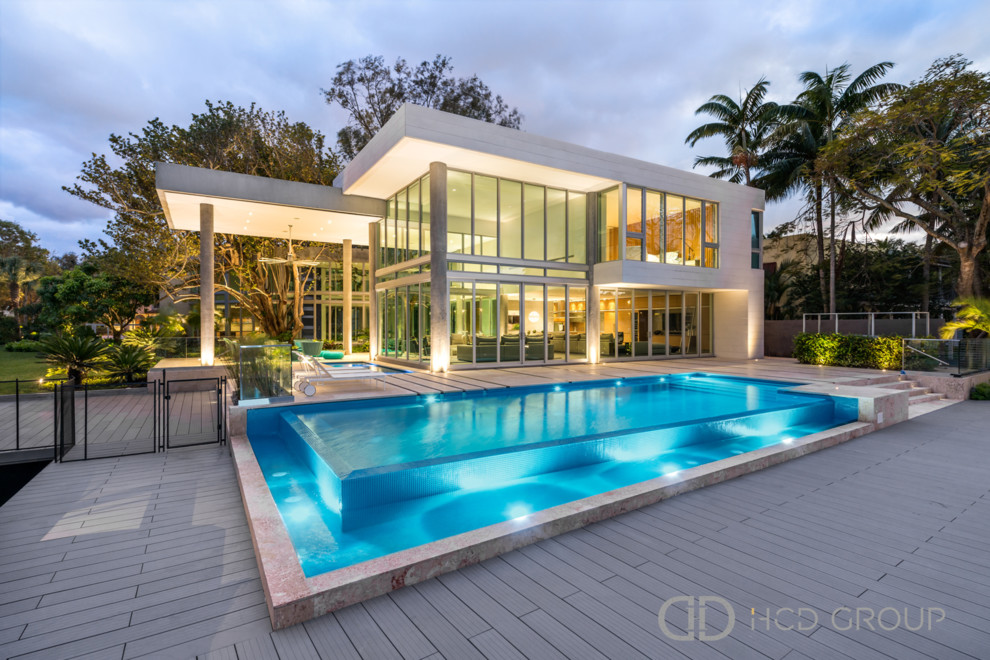 Rio Vista Residence Modern Pool Miami by HCD Group Corp Houzz