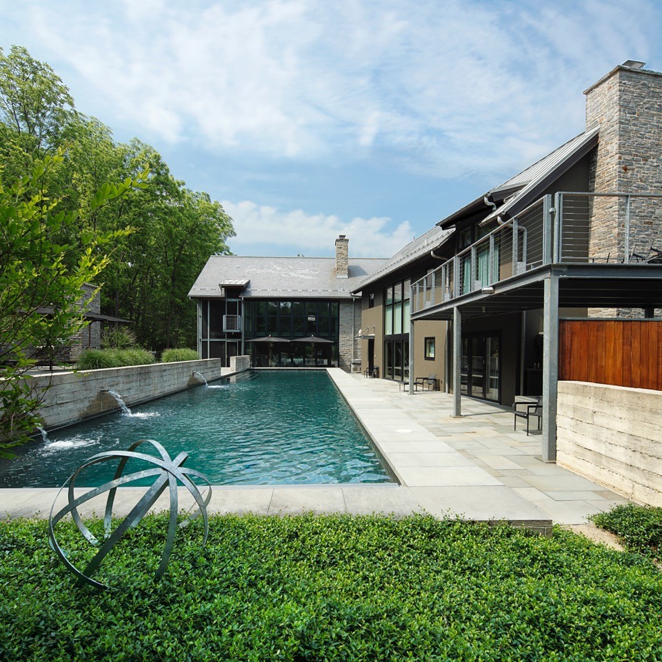 RosenbergerSprague Residence Modern Pool Philadelphia by User