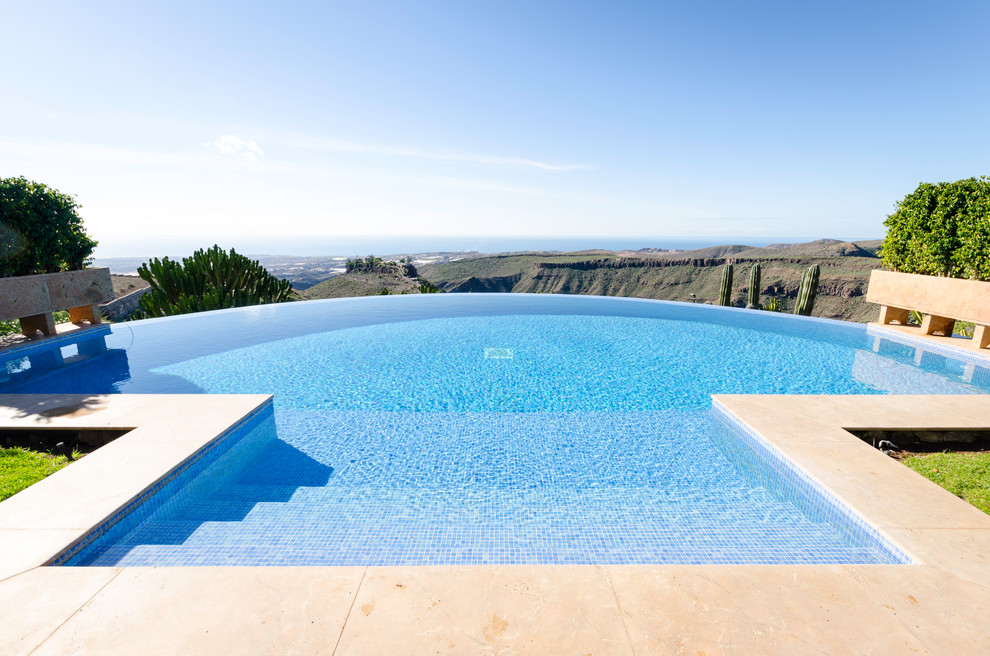 Rustic Swimming Pool & Hot Tub - Rustic - Pool - Other | Houzz