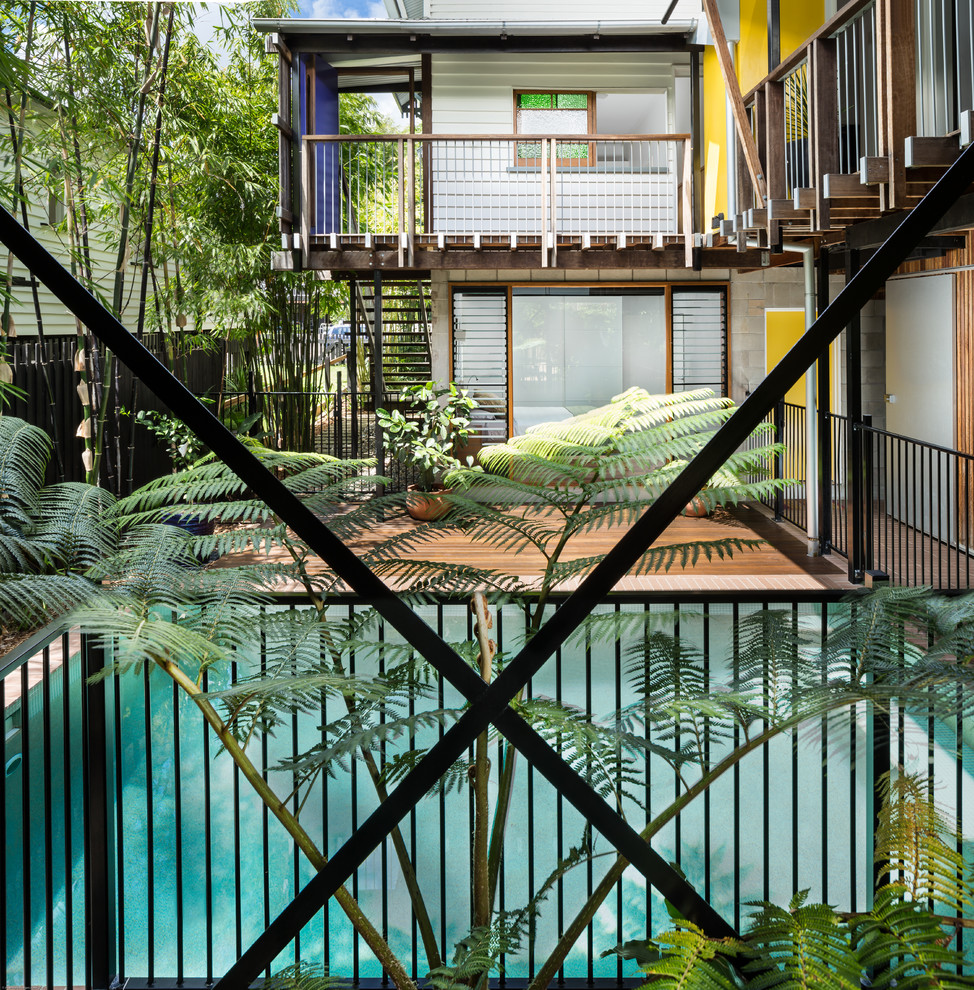 Ryan St House Contemporary Pool Brisbane by Manson Images Houzz