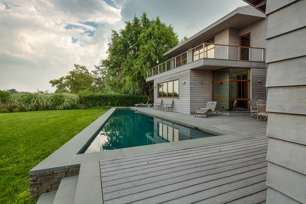 Rye Waterfront Pool Contemporary Pool New York by Shoreline