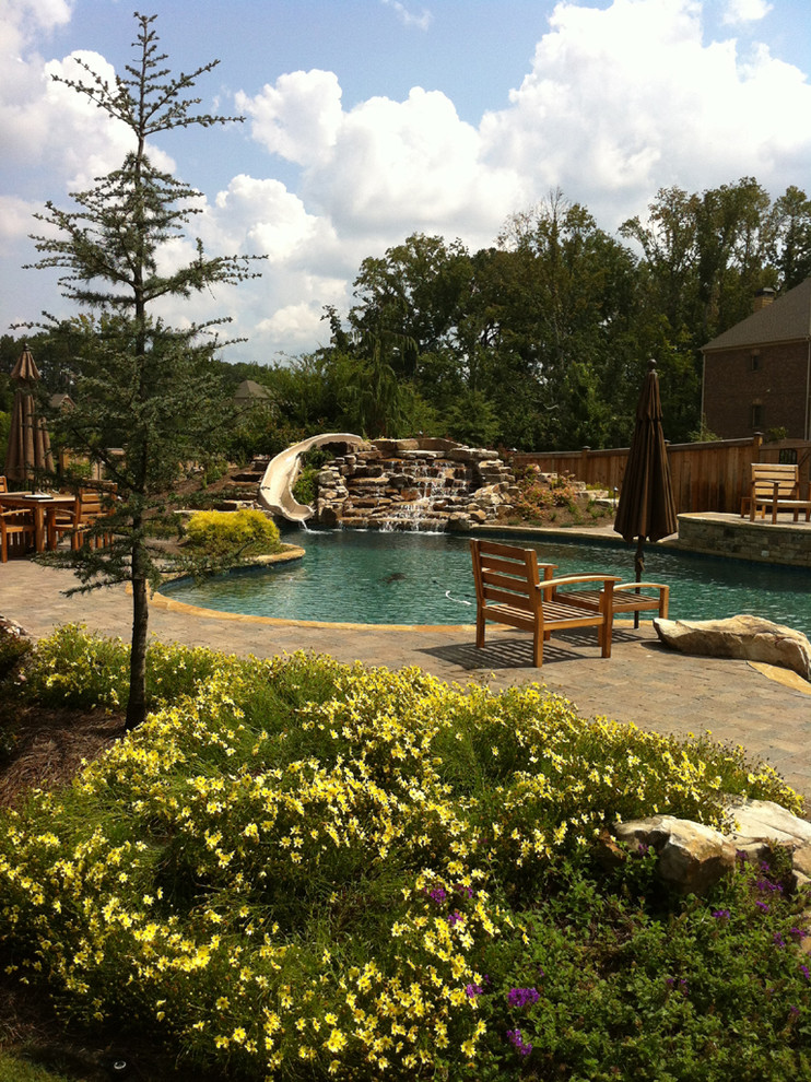 Sanders Residence Traditional Pool Atlanta by Courtland