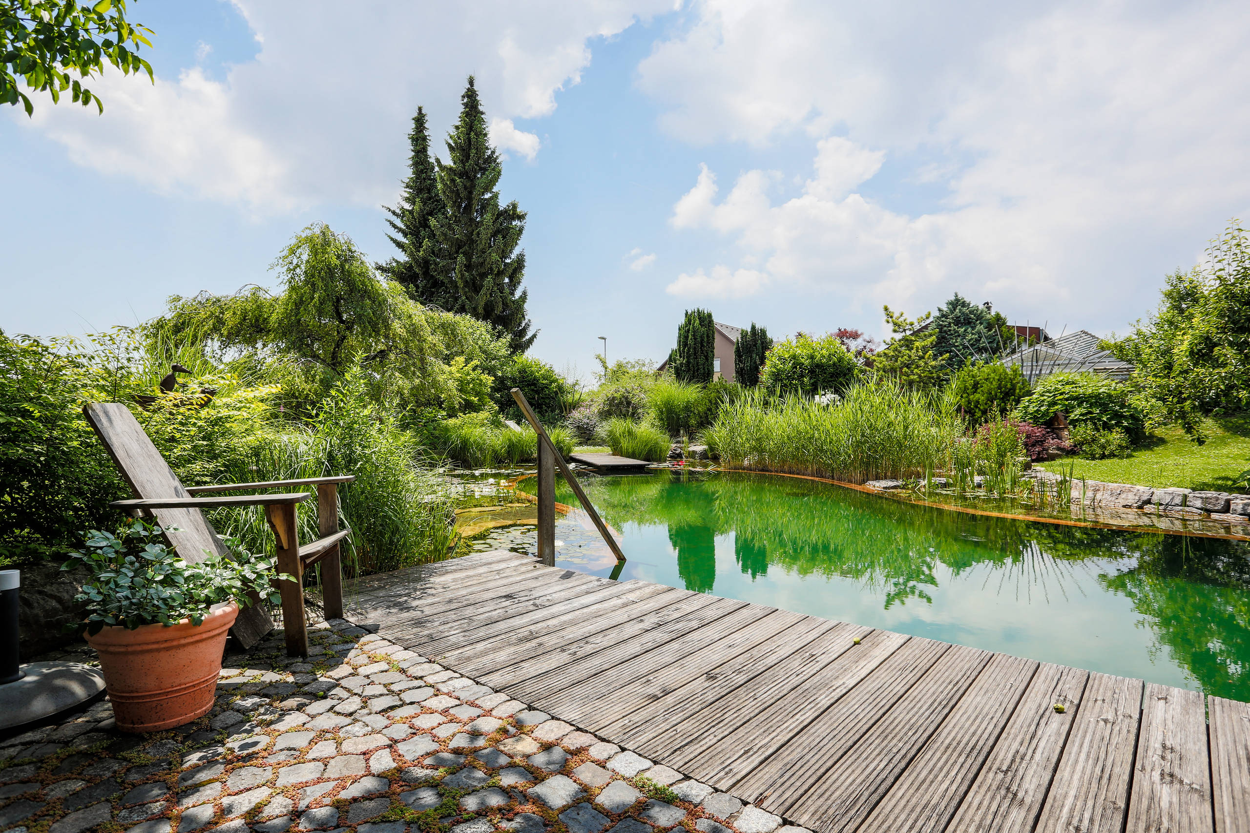 21 tolle Schwimmteiche zum Abtauchen im eigenen Garten