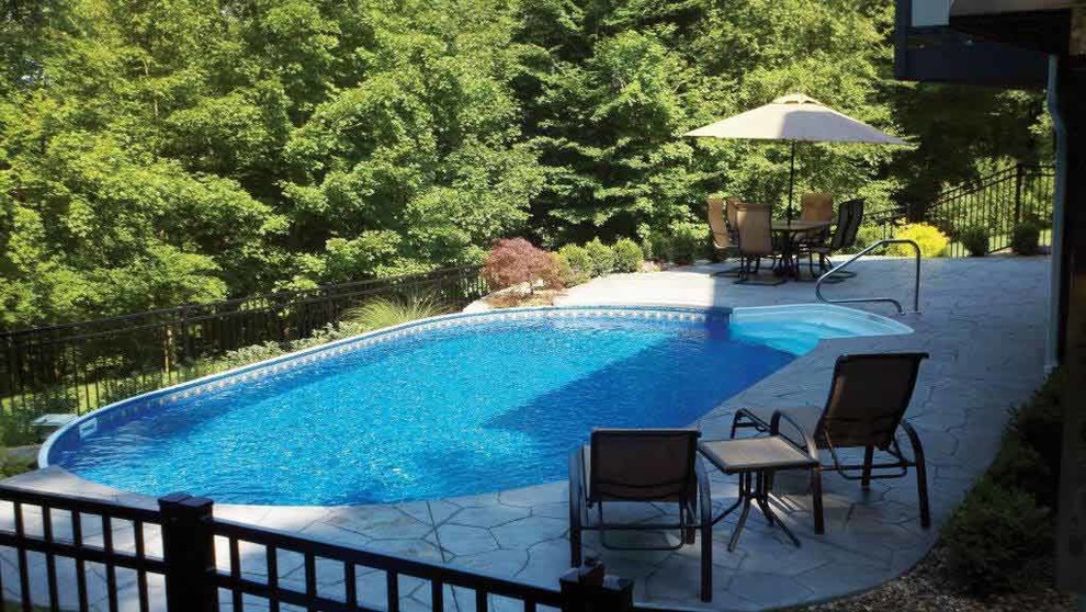 SemiInground Pools Pool Baltimore by Van Dorn Pools & Spas Houzz