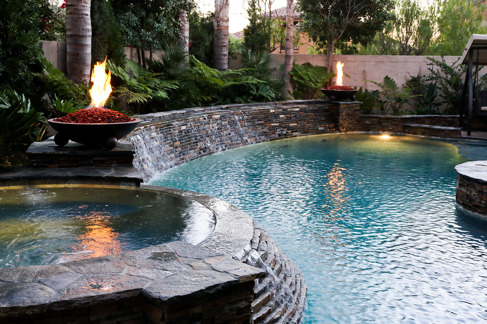 Sierra Nevada Retreat - Traditional - Pool - Orange County - by Swan