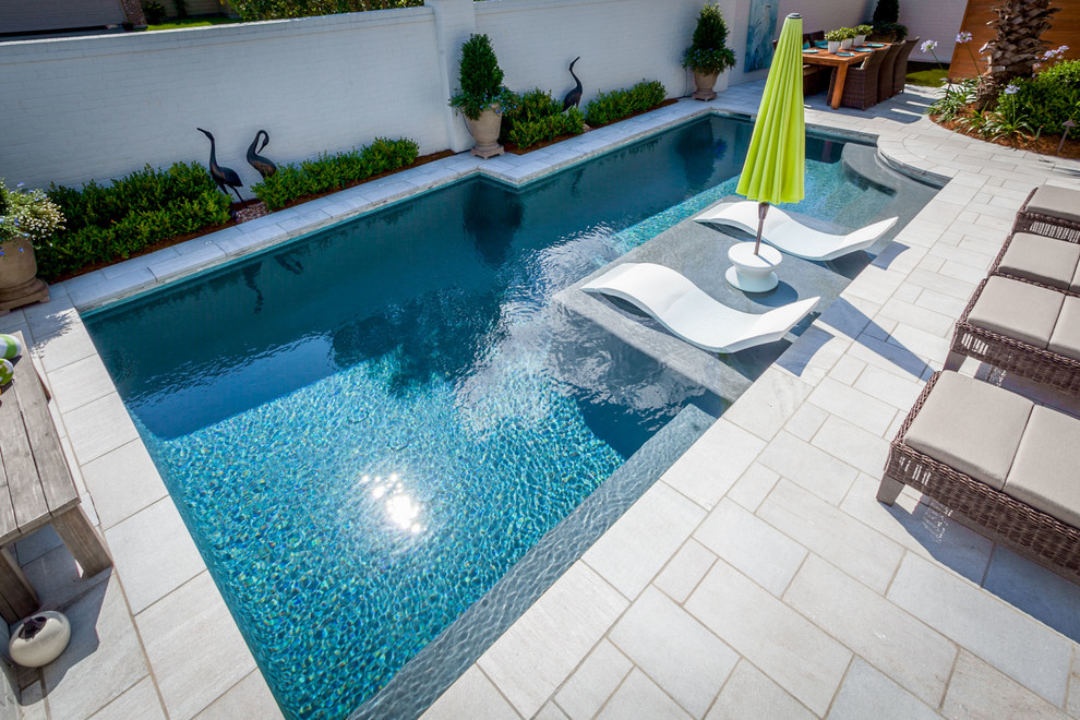 Simple & Sleek by Seguin Pools Contemporary Pool Houston by