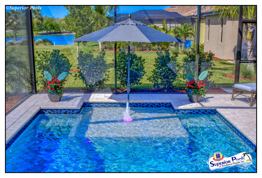 (Slusarz) Fort Myers, FL Superior Pools Custom Swimming Pool And Spa. Tropical Pool Tampa