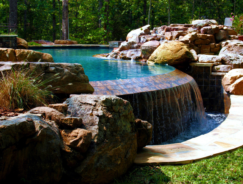 Elegant pool photo in Nashville