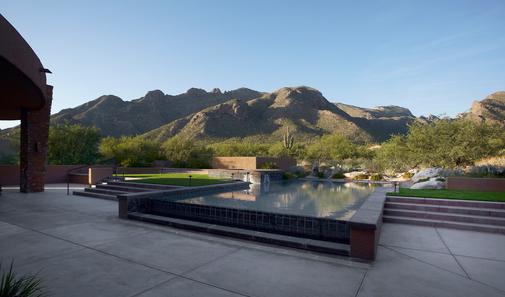 Pool - southwestern pool idea in Phoenix