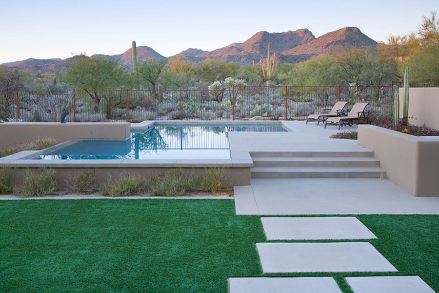 Example of a tuscan pool design in Phoenix