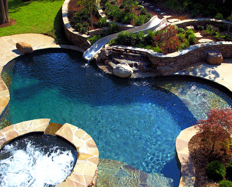 Example of a classic pool design in Nashville