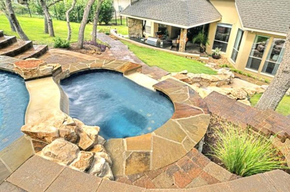 Spas and Hot Tubs Contemporary Pool Austin by Texas Pools and