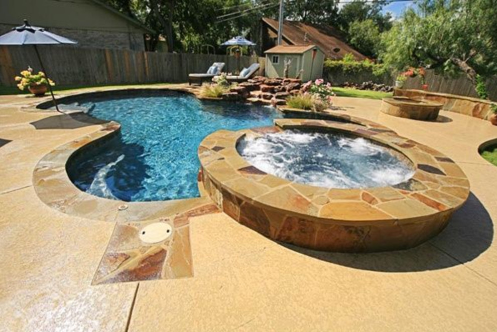 Spas and Hot Tubs Traditional Pool Austin by Texas Pools and