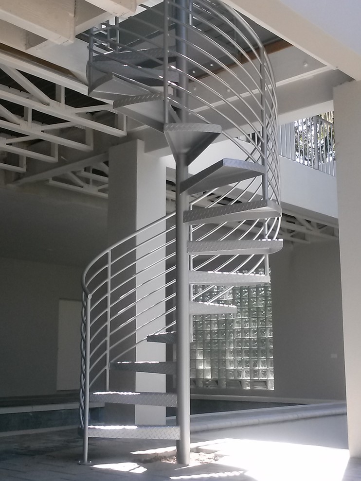 Spiral Stairs Stenholm residence Tampa- Florida - Modern - Staircase ...