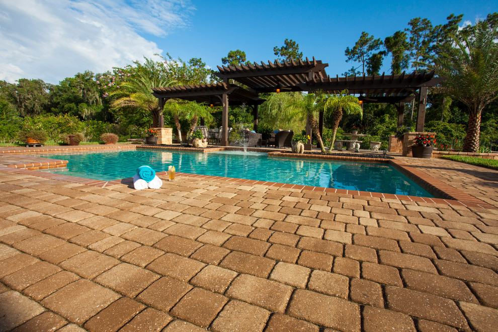 Spring Backyard Retreat Traditional Pool Jacksonville by Pratt Guys Houzz