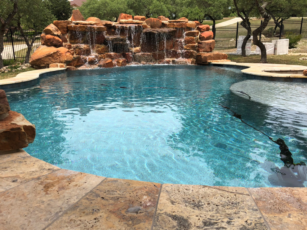 Spring Branch Pool, Spa, and Outdoor Kitchen Pool Austin by