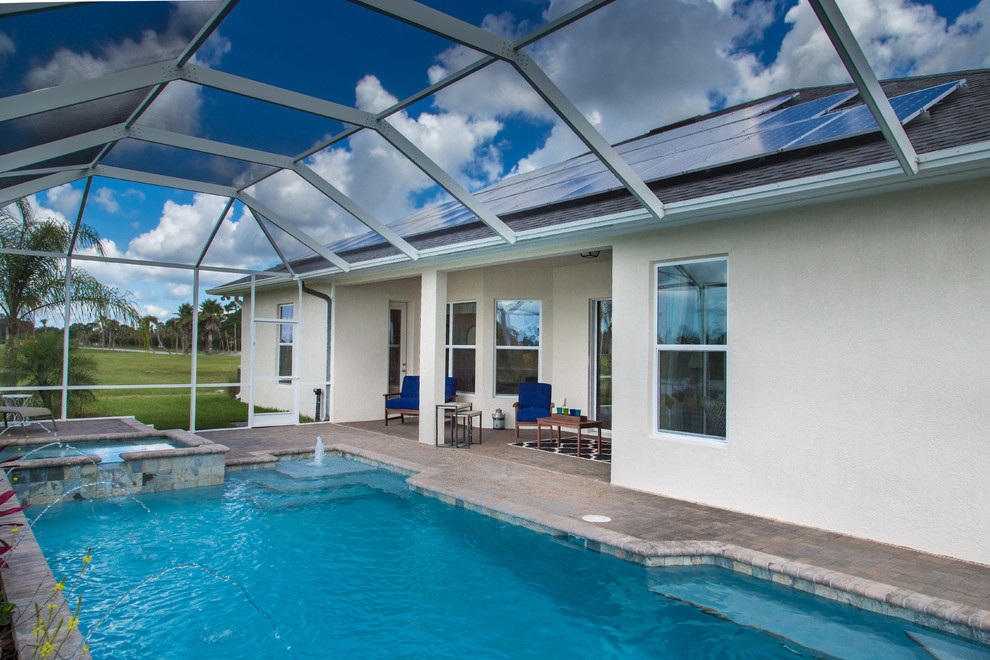 St. Croix at Cross Creek Lake Estates Beach Style Pool Miami by