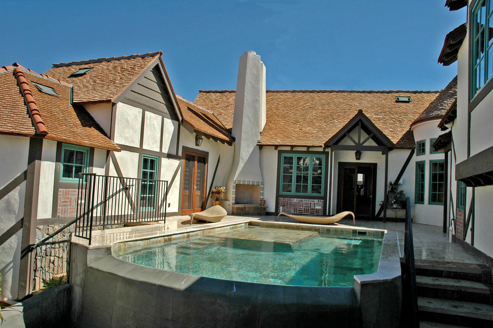 St. Malo, Oceanside, CA Traditional Pool San Diego by BGI