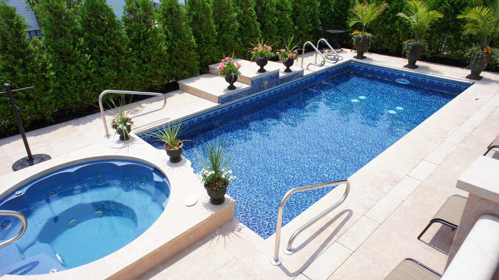 Staten Island, NY- Outdoor Oasis - Traditional - Pool - New York - by ...