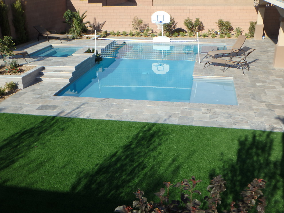 Sterle Modern Pool Las Vegas by Artistic Pool/Spa Inc. Houzz